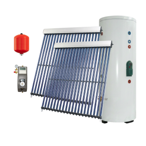Kit solaire 300 litres + 2 panneaux 20 tubes + station